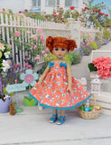 Bunny Tale - dress & sandals for Little Darling Doll or 33cm BJD