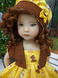 Buster Brown - dress, jacket, hat, socks & shoes for Little Darling Doll or other 33cm BJD
