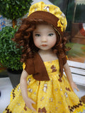 Buster Brown - dress, jacket, hat, socks & shoes for Little Darling Doll or other 33cm BJD