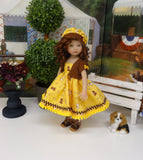 Buster Brown - dress, jacket, hat, socks & shoes for Little Darling Doll or other 33cm BJD