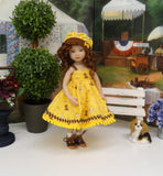 Buster Brown - dress, jacket, hat, socks & shoes for Little Darling Doll or other 33cm BJD