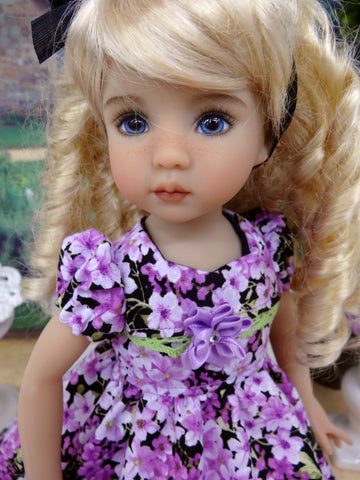 Butterfly Bush - dress, tights & shoes for Little Darling Doll or other 33cm BJD