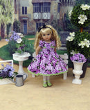 Butterfly Bush - dress, tights & shoes for Little Darling Doll or other 33cm BJD