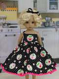 Cherry Tart - dress & sandals for Little Darling Doll