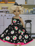 Cherry Tart - dress & sandals for Little Darling Doll