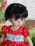 Chicken Little - dress, tights & shoes for Little Darling Doll
