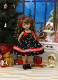 Christmas Toys - dress, socks & shoes for Little Darling Doll or 33cm BJD