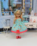 Cocker Spaniel - dress, socks & shoes for Little Darling Doll or 33cm BJD