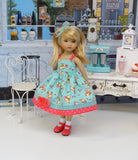 Cocker Spaniel - dress, socks & shoes for Little Darling Doll or 33cm BJD