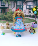 Coloring Eggs - dress, tights & shoes for Little Darling Doll or 33cm BJD