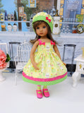 Como Te Llama? - dress, hat, tights & shoes for Little Darling Doll or 33cm BJD