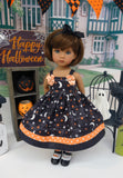 Cosmic Halloween - dress, tights & shoes for Little Darling Doll or 33cm BJD