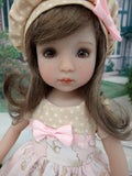 Counting Sheep - dress, hat, tights & shoes for Little Darling Doll or 33cm BJD