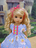 Country Cutie - dress, tights & shoes for Little Darling Doll or 33cm BJD