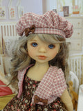 Country Road - dress, jacket, beret, tights & shoes for Little Darling Doll
