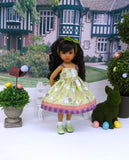 Countryside Bunny - dress, socks & shoes for Little Darling Doll or 33cm BJD
