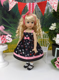 Cupid's Arrow - dress, socks & shoes for Little Darling Doll or 33cm BJD