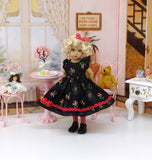Dainty Darling - dress, tights & shoes for Little Darling Doll or other 33cm BJD