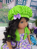Dragonfly Catcher - dress, hat, jacket, tights & shoes for Little Darling Doll or 33cm BJD