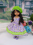 Dragonfly Catcher - dress, hat, jacket, tights & shoes for Little Darling Doll or 33cm BJD