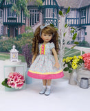 Early Spring - dress, socks & shoes for Little Darling Doll or 33cm BJD