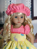 Easter Bunny - dress, hat, tights & shoes for Little Darling Doll