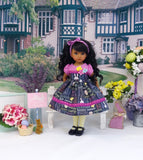 Easter Greetings - dress, tights & shoes for Little Darling Doll or 33cm BJD