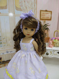 Easter Toys - dress, jacket, tights & shoes for Little Darling Doll or 33cm BJD