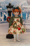 Elegant Ornaments - dress, tights & shoes for Little Darling Doll or 33cm BJD