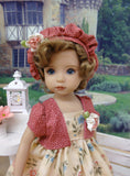 English Countryside - jacket, hat, dress, tights & shoes for Little Darling Doll or 33cm BJD