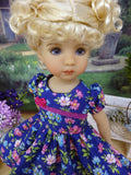Evening Bouquet - dress, tights & shoes for Little Darling Doll or other 33cm BJD