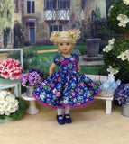 Evening Bouquet - dress, tights & shoes for Little Darling Doll or other 33cm BJD