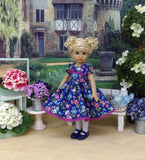 Evening Bouquet - dress, tights & shoes for Little Darling Doll or other 33cm BJD