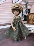 Falling Stars - dress, jacket, beret, tights & shoes for Little Darling Doll or 33cm BJD