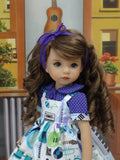 Favorite Song - dress, blouse & shoes for Little Darling Doll or 33cm BJD
