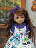 Favorite Song - dress, blouse & shoes for Little Darling Doll or 33cm BJD