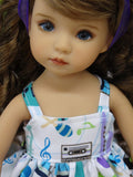 Favorite Song - dress, blouse & shoes for Little Darling Doll or 33cm BJD
