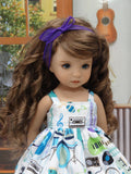 Favorite Song - dress, blouse & shoes for Little Darling Doll or 33cm BJD