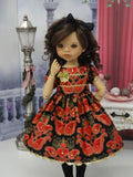 Filigree Valentine - dress, tights & shoes for Little Darling Doll
