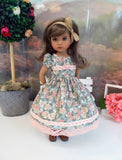Flower Girl - dress, tights & shoes for Little Darling Doll or other 33cm BJD