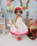 Flying Unicorn - dress, hat, socks & shoes for Little Darling Doll or 33cm BJD