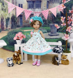 Friendly Forest - dress, hat, socks & shoes for Little Darling Doll or 33cm BJD