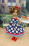 Fruit Cobbler - dress, socks & shoes for Little Darling Doll or 33cm BJD