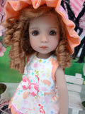Fun & Games - babydoll top, pants, hat & sandals for Little Darling Doll or 33cm BJD