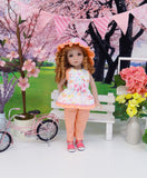 Fun & Games - babydoll top, pants, hat & sandals for Little Darling Doll or 33cm BJD