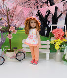 Fun & Games - babydoll top, pants, hat & sandals for Little Darling Doll or 33cm BJD