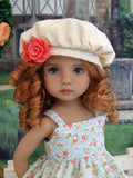 Garden Innocence - dress, jacket, beret, tights & shoes for Little Darling Doll