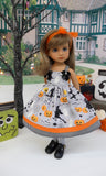 Ghoulish - dress, tights & shoes for Little Darling Doll or 33cm BJD