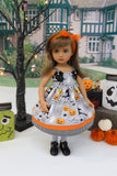 Ghoulish - dress, tights & shoes for Little Darling Doll or 33cm BJD