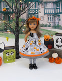Ghoulish - dress, tights & shoes for Little Darling Doll or 33cm BJD